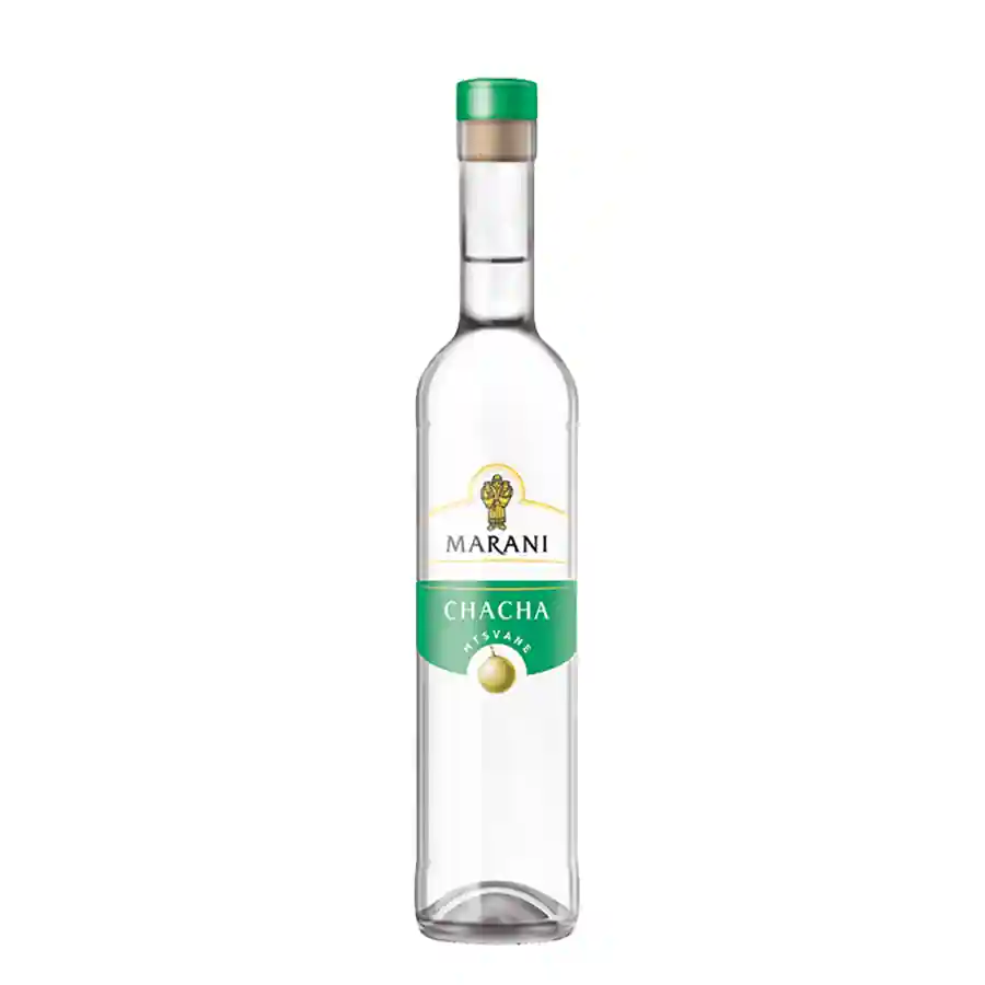 Marani ČAČA Mtsvane Classic 40% alk – 0,5 l Gruzínská tradiční pálenka čača, známá také jako gruzínská vodka, je vyrobená z hroznů odrůdy Mtsvane. Tento hroznový destilát vzniká ze zbytků hroznů po lisování gruzínského vína, což mu dodává jedinečnou a autentickou chuť. Čača Mtsvane je ideální pro oslavy, rodinná setkání nebo jako exkluzivní dárek. Gruzínská tradiční čača chacha Marani Mtsvane, destilát z hroznů z Gruzie v elegantní lahvi