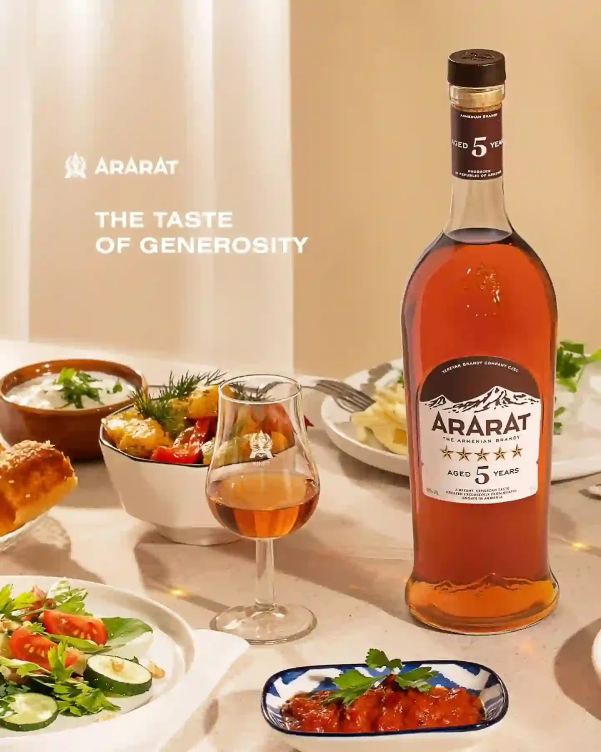 Ararat 5 letá brandy