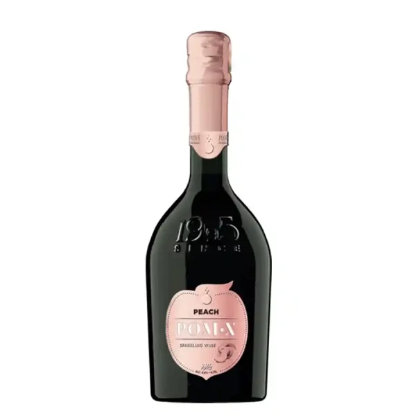 POM-X Proshyan Brandy Factory broskvové šumivé víno z Armenie 8% alkoholu